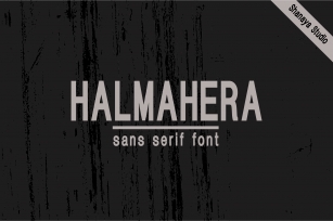 HALMAHERA FONT Font Download