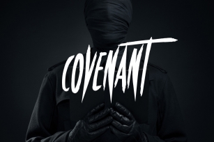 Covenant - Brush Font Font Download