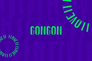 GONGON Font Download