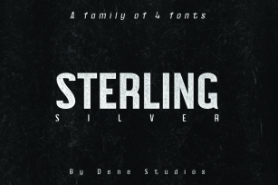 STERLING, A Powerful Sans Serif Font Download