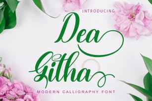 Dea Githa Script Font Download