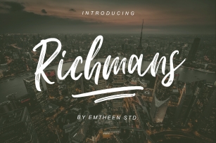 Richmans Font Download