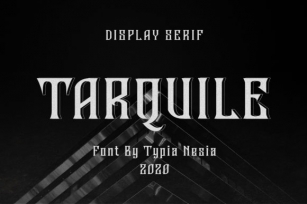 Tarquile Font Download