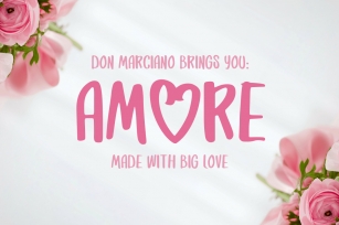 Amore Strong Lovable Font Font Download