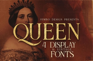 Queen - Display Font Font Download