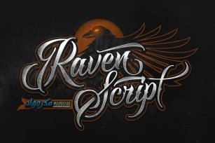Raven Script Font Download
