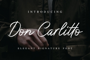 Don Carlitto - Elegant Signature Font Font Download