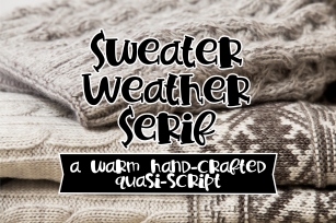 PN Sweater Weather Serif Font Download