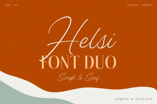 Helsi Font Duo Font Download