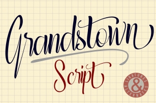 Grandstown Script Font Download
