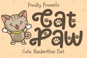 Cat Paw // Display Font Download