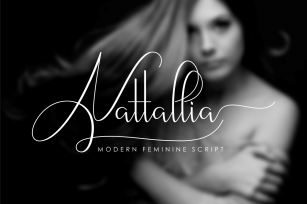 Nattallia Modern Feminine Script Font Download