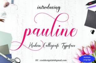 Pauline script 30 OFF Font Download