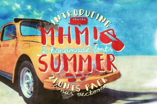 Mhm! Summer 2 Font + Vector Bonus Font Download