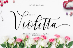 Hello Violetta script Font Download