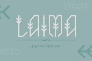 Laima Uppercase Ethnic Font Download