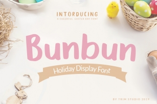 Bunbun - Holiday Font Font Download