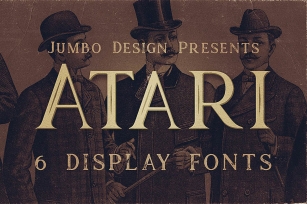 Atari - Vintage Style Font Font Download