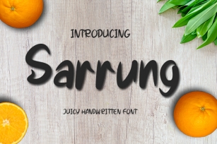 Sarrung Font Download