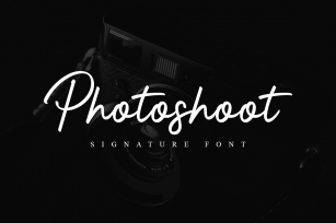 Photoshoot Font Download