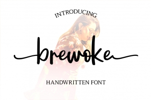 Brewoke Handwritten Font Font Download