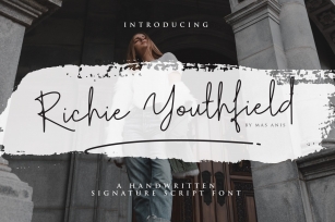 Richie Youthfield - Signature Font Font Download
