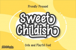 Sweet Childish Happy font Font Download