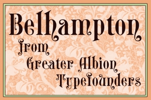 Belhampton Family Font Download
