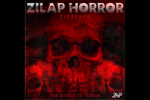 Zilap Horror Font Download
