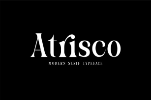 Atrisco - Modern Serif Font Font Download