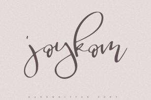 Joykom Font Download