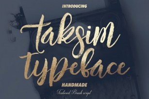 Taksim Typeface Font Download