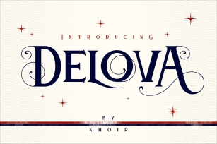 Delova - The Classic Font Font Download