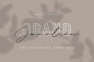 Grand Junction  Font Duo Font Download