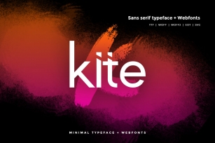 Kite - Modern Typeface WebFonts Font Download