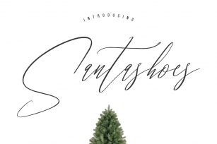 Santashoes Typeface Font Download