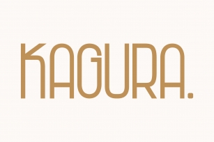 Kagura | Uniqe Sans Serif Fonts Font Download