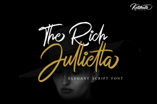 The Rich Jullietta Elegant Script Font Font Download