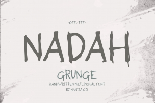 Nadah Grunge Handwritten Greek Font Font Download