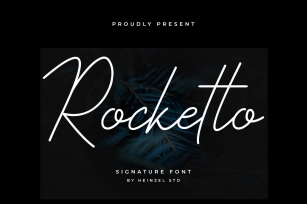 Rocketto Signature Font Download