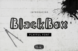 BlackBox Playful Font Font Download