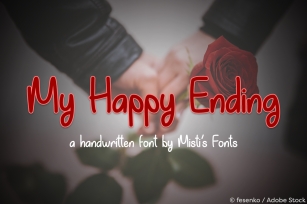 My Happy Ending Font Download