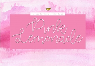 Pink Lemonade - Script Font Font Download