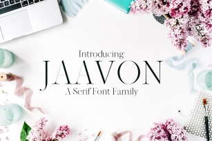 Jaavon Serif Font Family Font Download