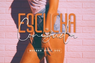 Escucha Consuela Font Duo Font Download