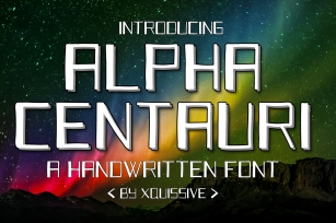 Alpha Centauri - Limited time offer! Font Download