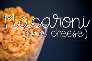 Macaroni And Cheese Script Font Download
