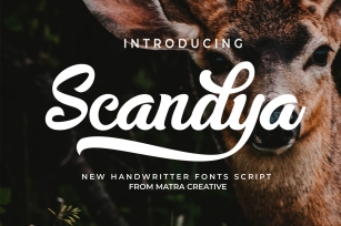 Scandya Script Font Download