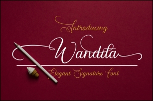 WANDITA Font Download