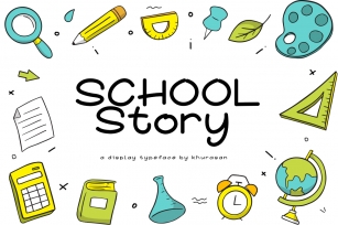 School Story Font Download